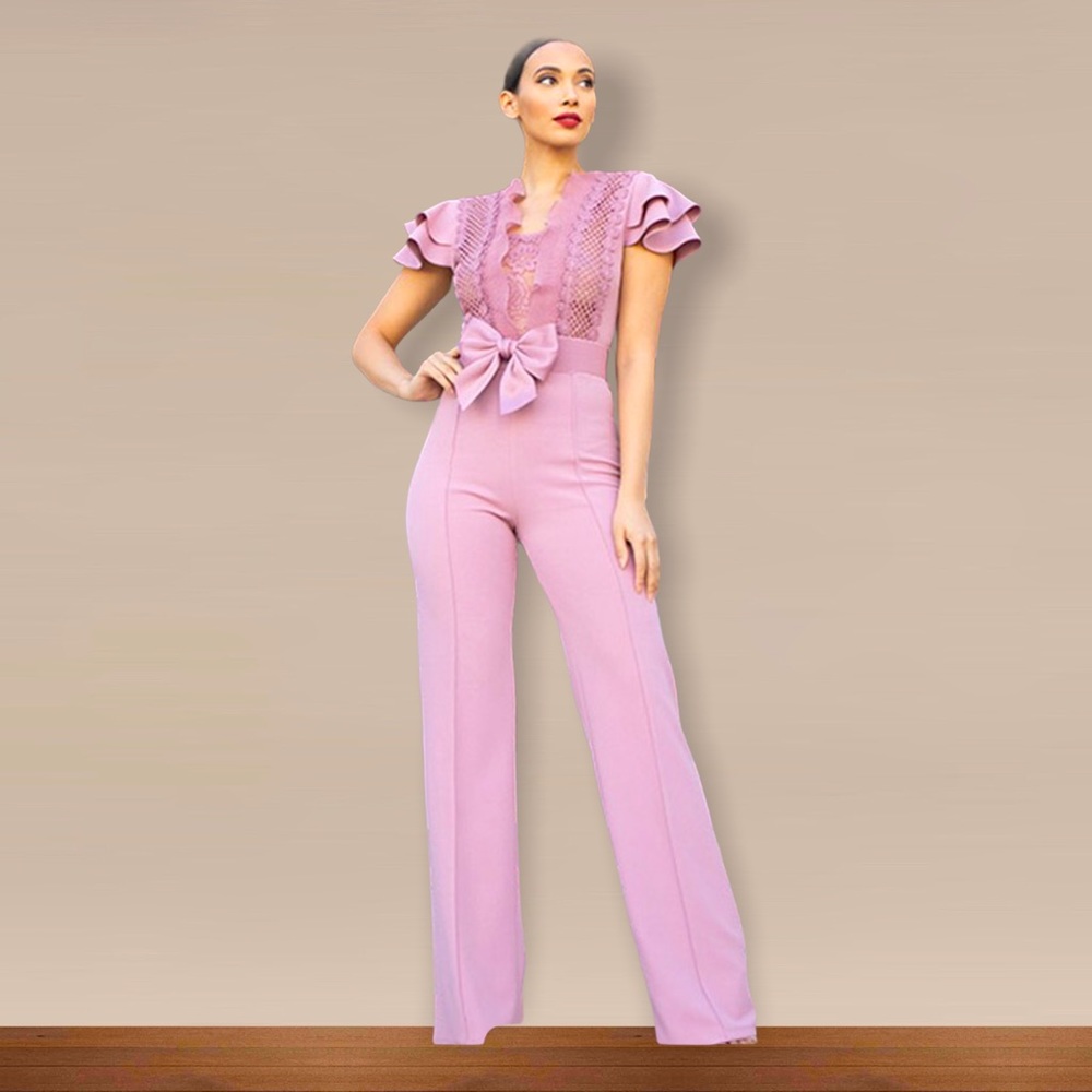 Thalia Ruffled Jumpsuit